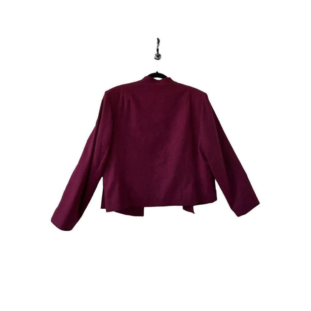 Pendleton Blazer Jacket Virgin Wool Open Front Bu… - image 3